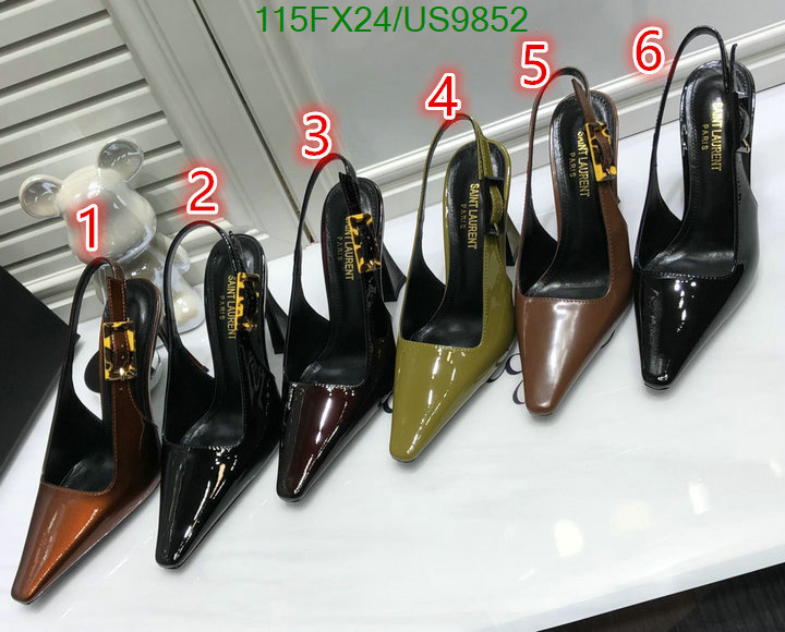 YSL-Women Shoes Code: US9852 $: 115USD