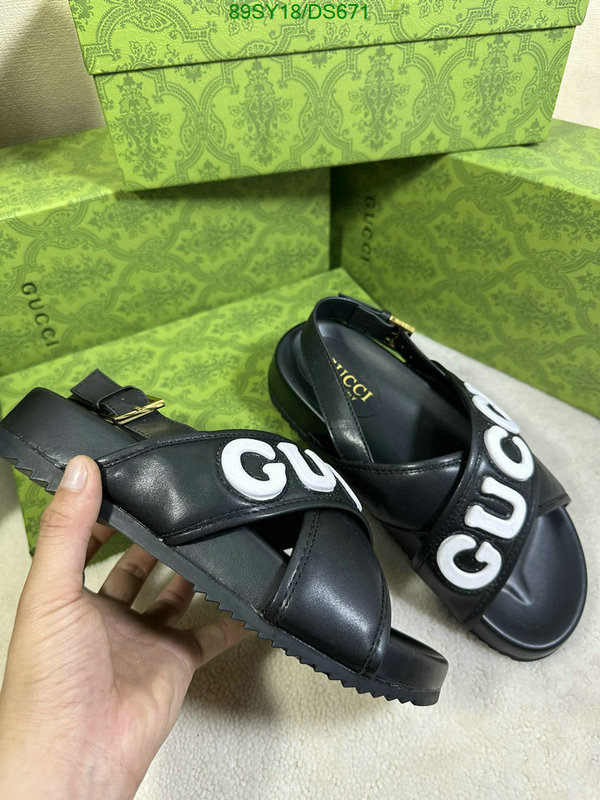 Gucci-Men shoes Code: DS671 $: 89USD