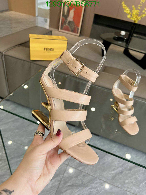 Fendi-Women Shoes Code: BS6771 $: 129USD