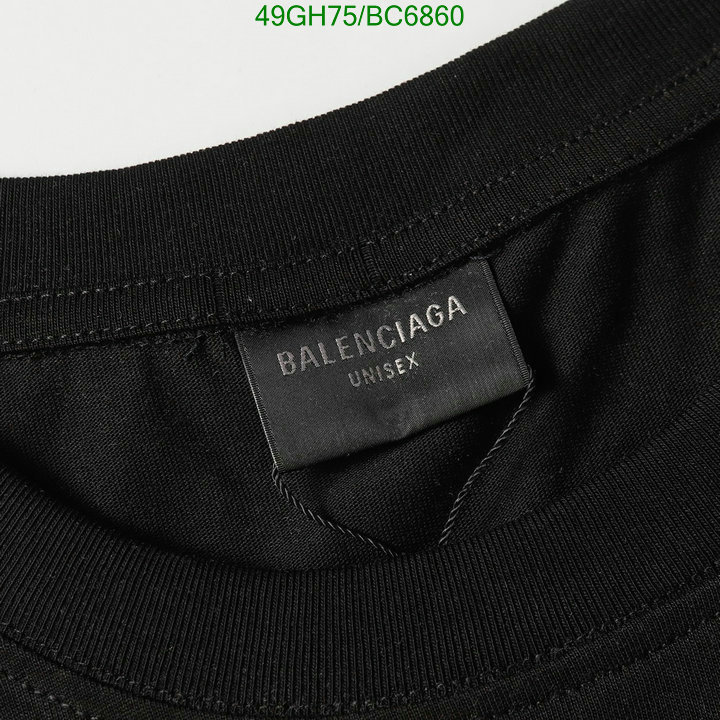 Balenciaga-Clothing Code: BC6860 $: 49USD