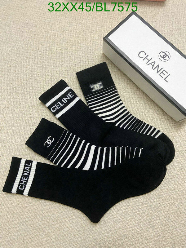 Chanel-Sock Code: BL7575 $: 32USD