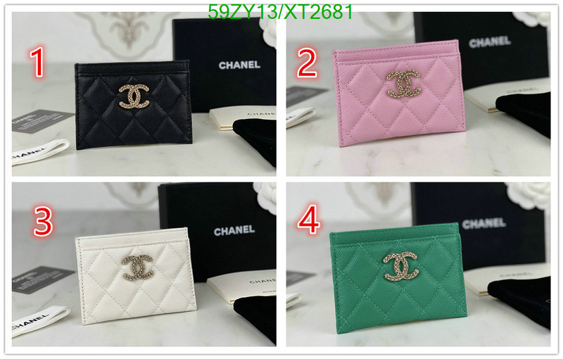 Chanel-Wallet(4A) Code: XT2681 $: 59USD