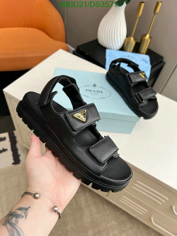 Prada-Women Shoes Code: DS3571 $: 99USD