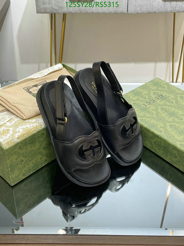 Gucci-Women Shoes Code: RS5315 $: 125USD