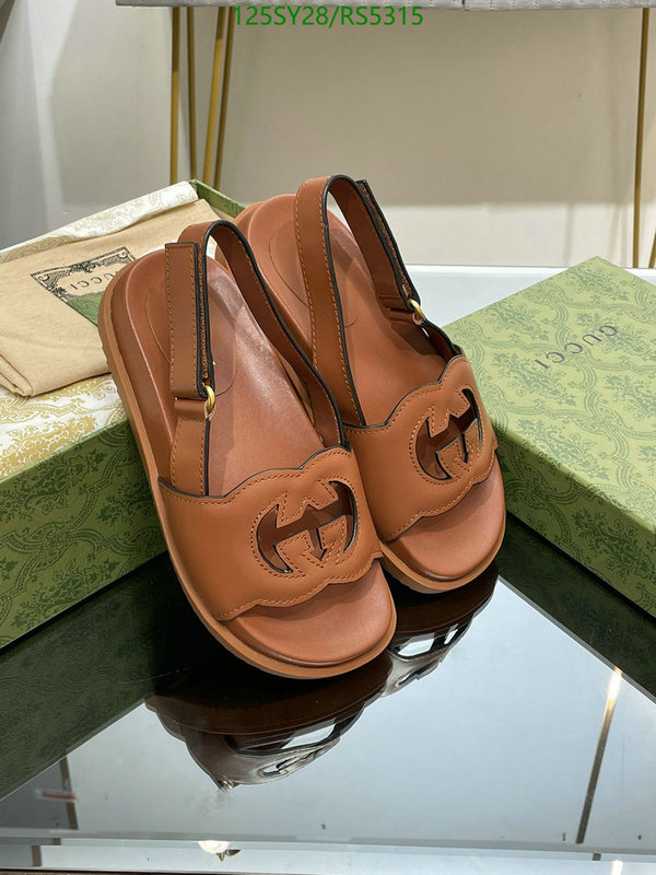 Gucci-Women Shoes Code: RS5315 $: 125USD