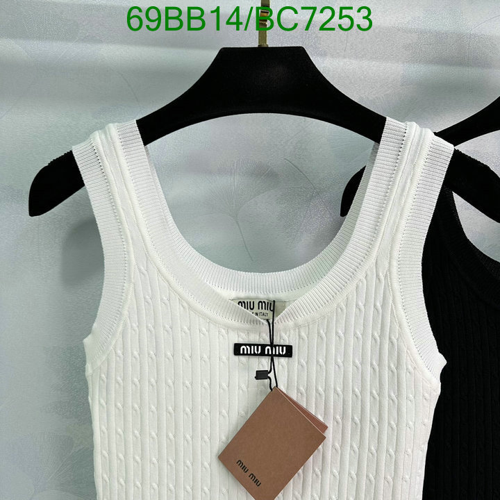 MIUMIU-Clothing Code: BC7253 $: 69USD