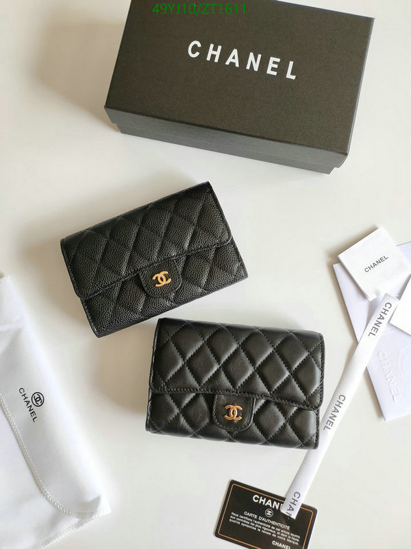 Chanel-Wallet(4A) Code: ZT1611 $: 49USD