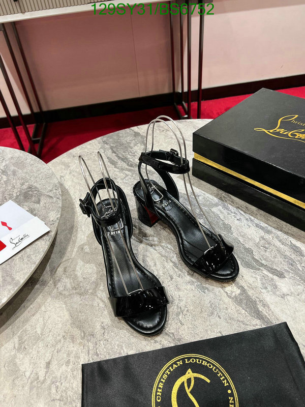 Christian Louboutin-Women Shoes Code: BS6752 $: 129USD