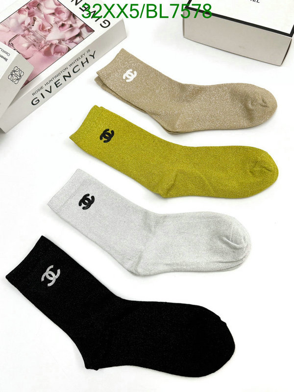 Chanel-Sock Code: BL7578 $: 32USD