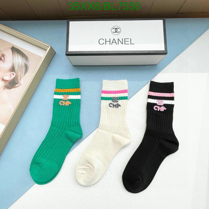 Chanel-Sock Code: BL7550 $: 35USD