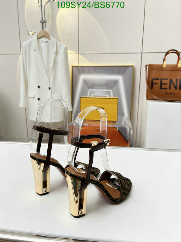 Fendi-Women Shoes Code: BS6770 $: 109USD