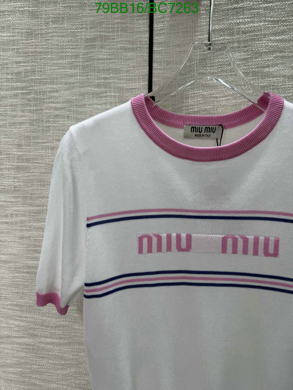 MIUMIU-Clothing Code: BC7263 $: 79USD