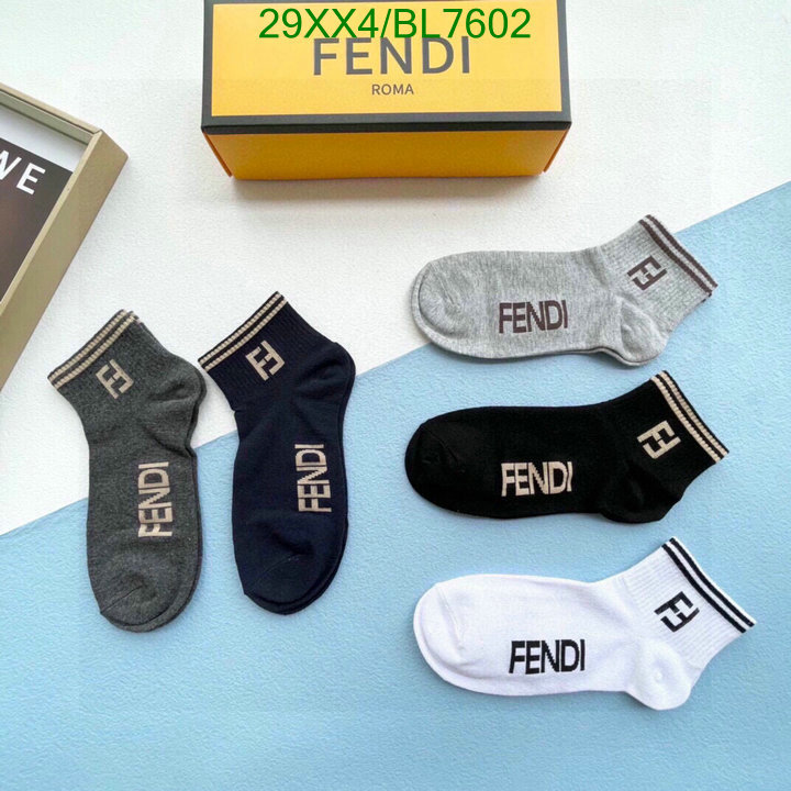 Fendi-Sock Code: BL7602 $: 29USD