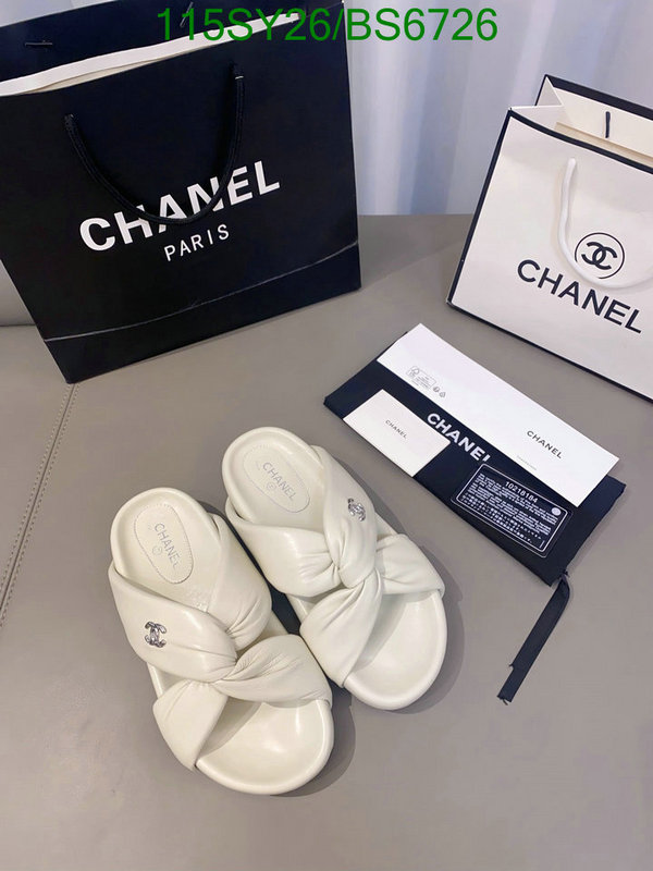 Chanel-Women Shoes Code: BS6726 $: 115USD