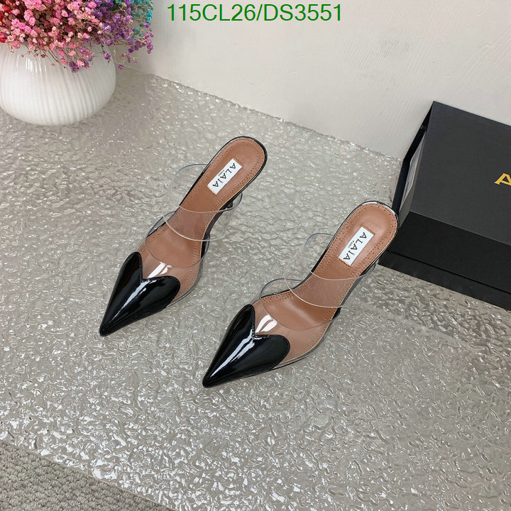 ALAIA-Women Shoes Code: DS3551 $: 115USD