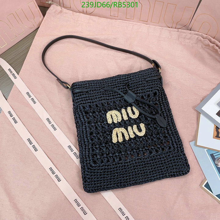 Miu Miu-Bag-Mirror Quality Code: RB5301 $: 239USD