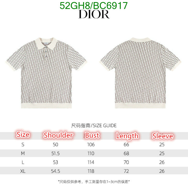 Dior-Clothing Code: BC6917 $: 52USD