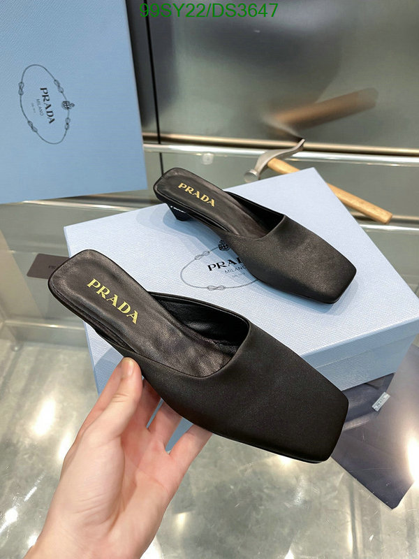 Prada-Women Shoes Code: DS3647 $: 99USD