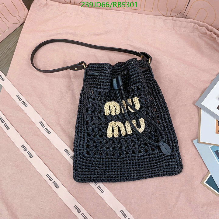 Miu Miu-Bag-Mirror Quality Code: RB5301 $: 239USD