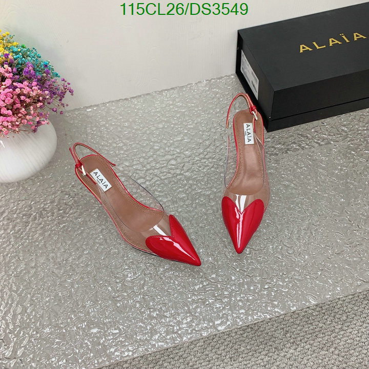 ALAIA-Women Shoes Code: DS3549 $: 115USD