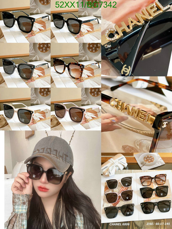 Chanel-Glasses Code: BG7342 $: 52USD