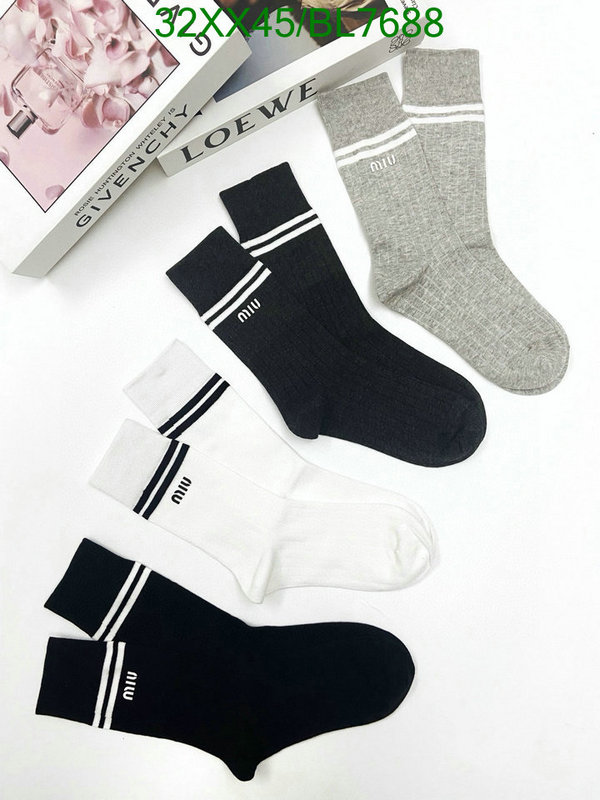 Miu Miu-Sock Code: BL7688 $: 32USD