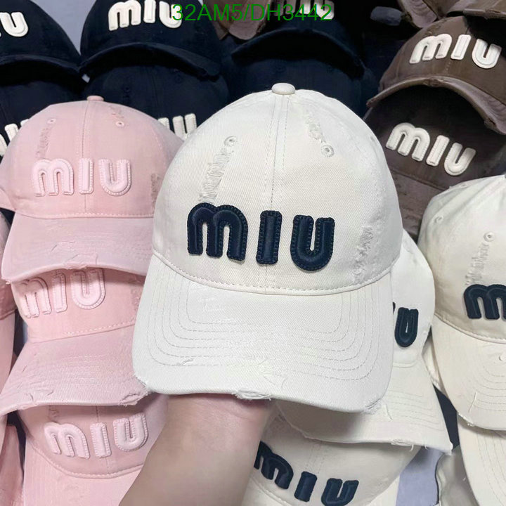 Miu Miu-Cap(Hat) Code: DH3442 $: 32USD