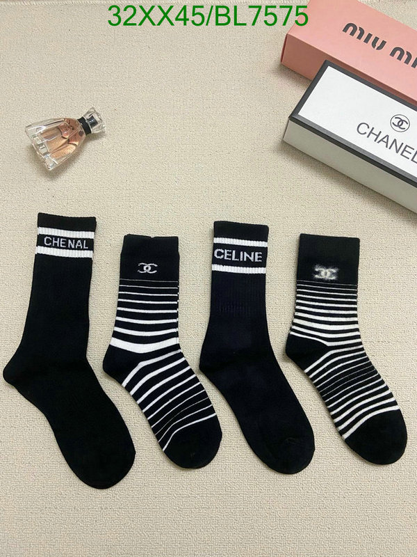 Chanel-Sock Code: BL7575 $: 32USD