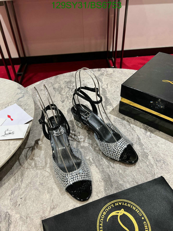 Christian Louboutin-Women Shoes Code: BS6753 $: 129USD