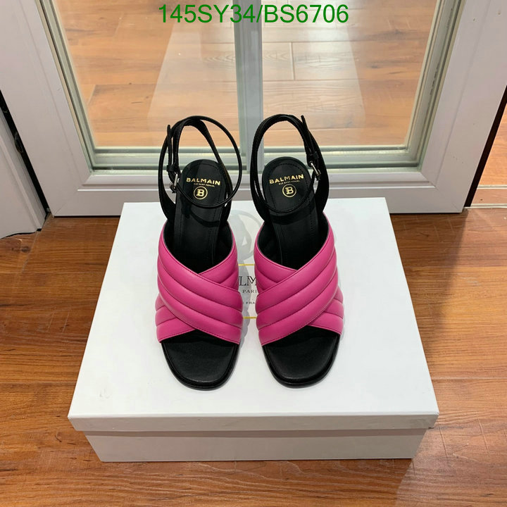 Balmain-Women Shoes Code: BS6706 $: 145USD
