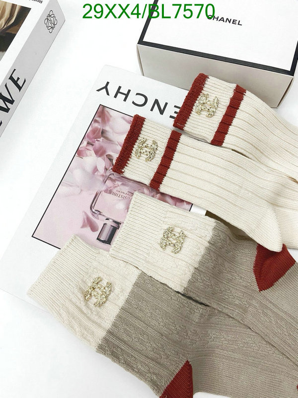 Chanel-Sock Code: BL7570 $: 29USD