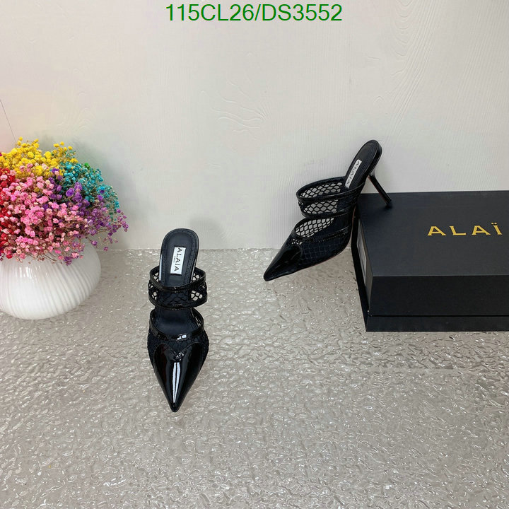 ALAIA-Women Shoes Code: DS3552 $: 115USD