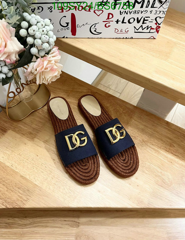 D&G-Women Shoes Code: BS6758 $: 109USD