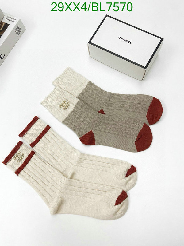 Chanel-Sock Code: BL7570 $: 29USD