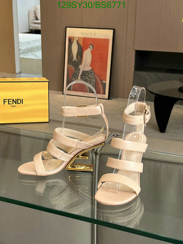 Fendi-Women Shoes Code: BS6771 $: 129USD