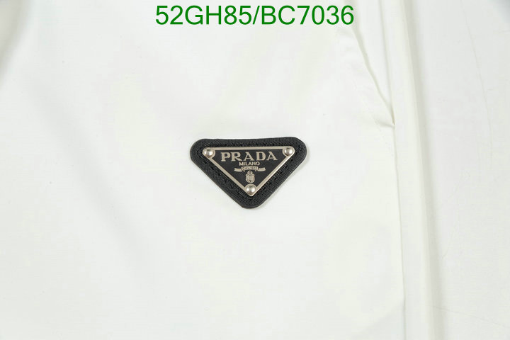 Prada-Clothing Code: BC7036 $: 52USD