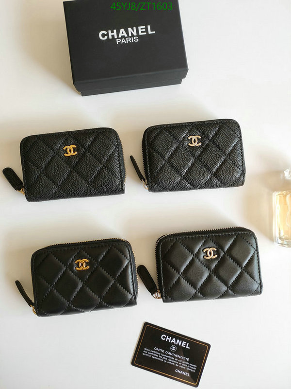 Chanel-Wallet(4A) Code: ZT1603 $: 45USD