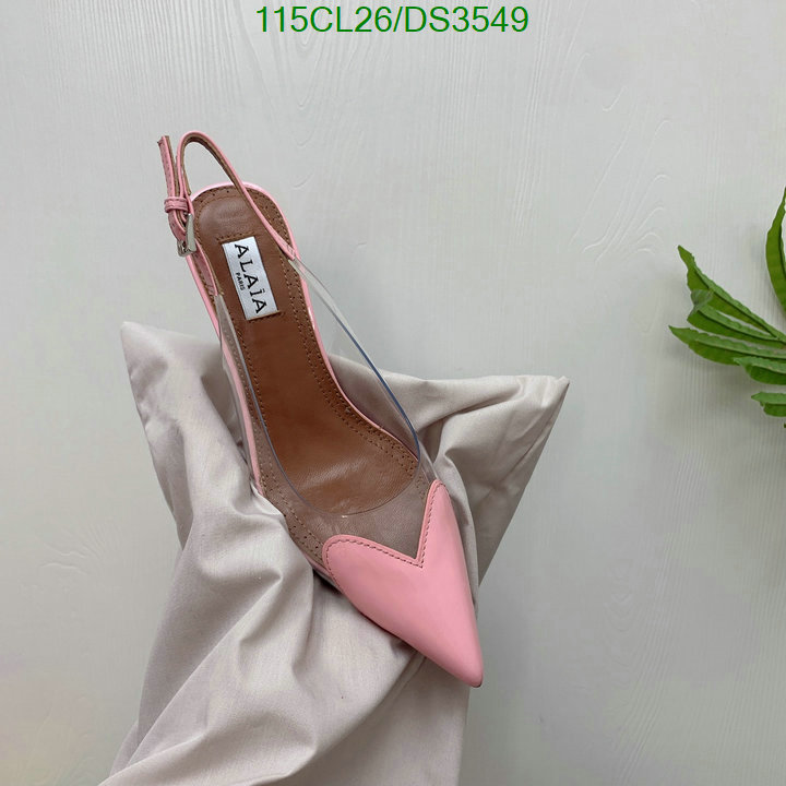 ALAIA-Women Shoes Code: DS3549 $: 115USD