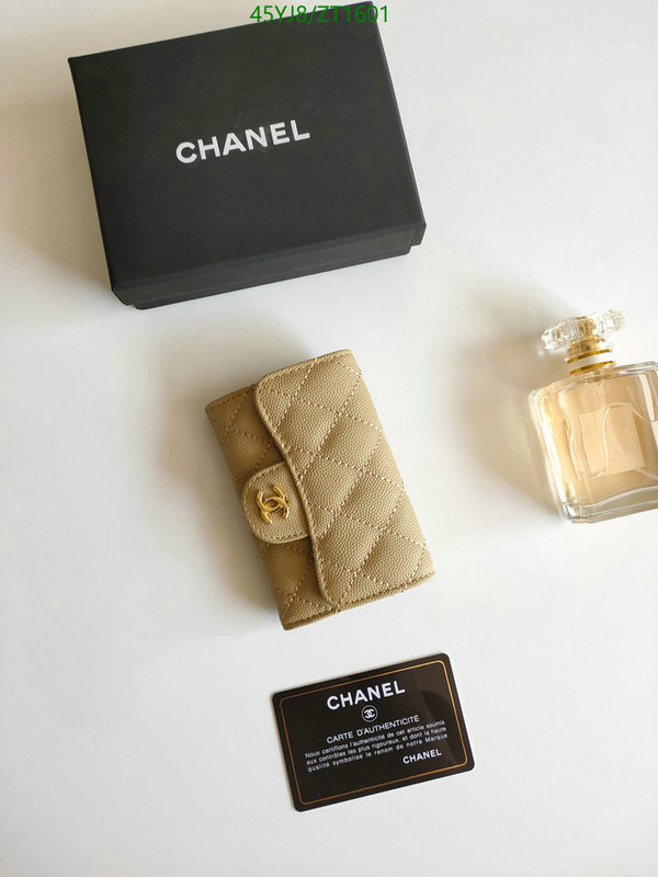 Chanel-Wallet(4A) Code: ZT1601 $: 45USD