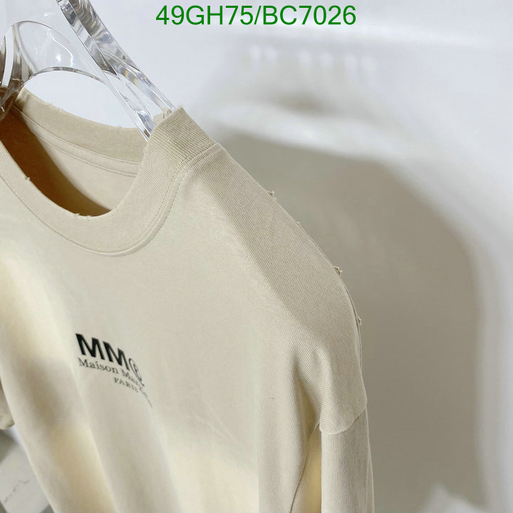 Maison Margiela-Clothing Code: BC7026 $: 49USD