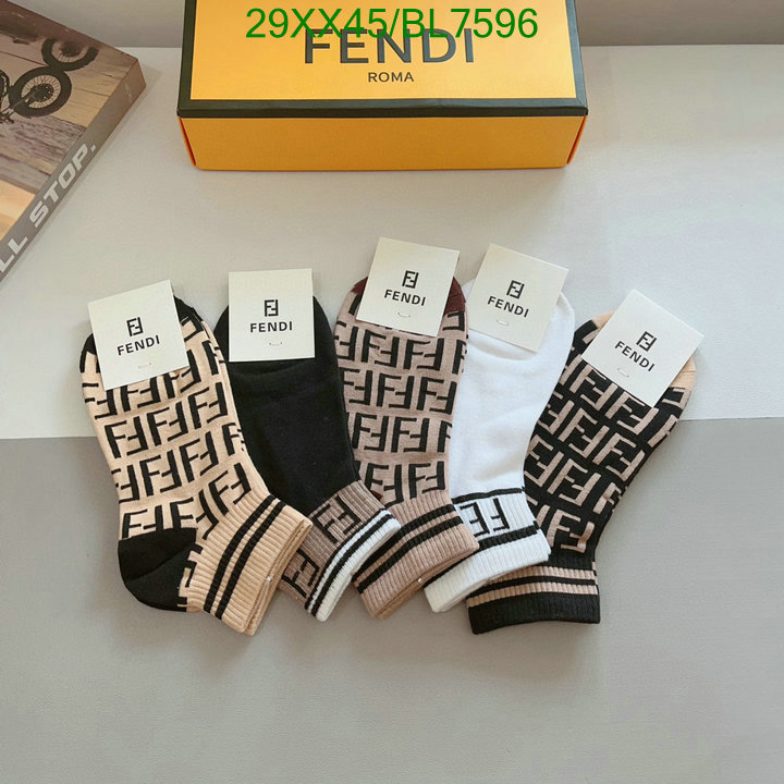 Fendi-Sock Code: BL7596 $: 29USD