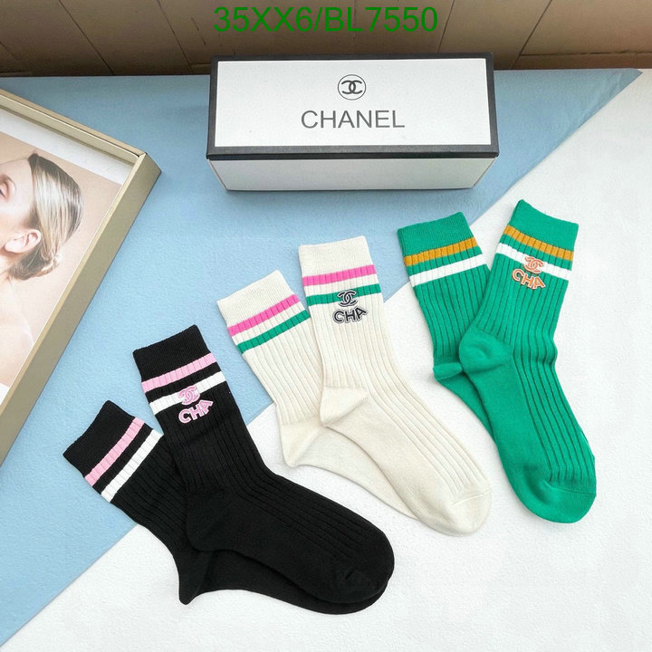 Chanel-Sock Code: BL7550 $: 35USD