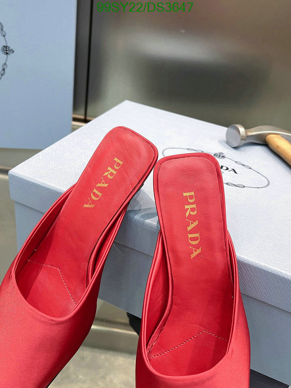 Prada-Women Shoes Code: DS3647 $: 99USD