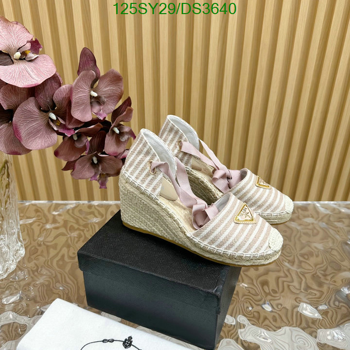 Prada-Women Shoes Code: DS3640 $: 125USD