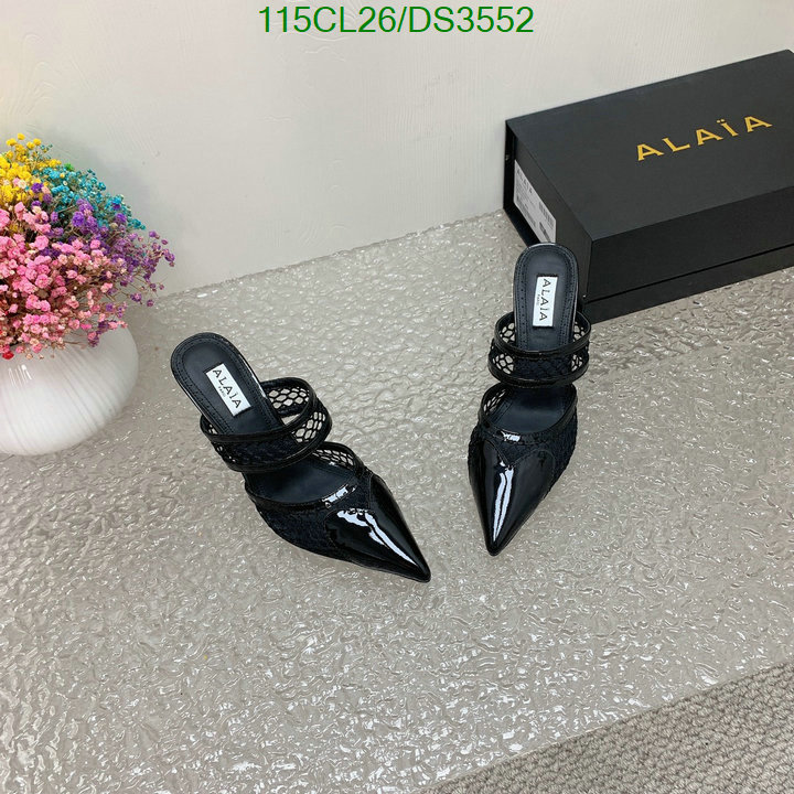 ALAIA-Women Shoes Code: DS3552 $: 115USD