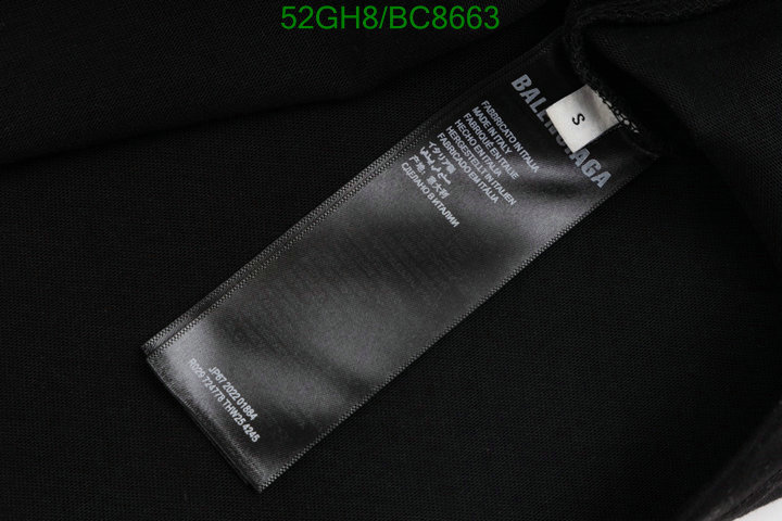 Balenciaga-Clothing Code: BC8663 $: 52USD