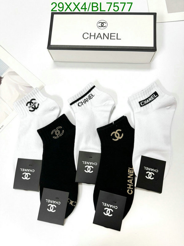 Chanel-Sock Code: BL7577 $: 29USD