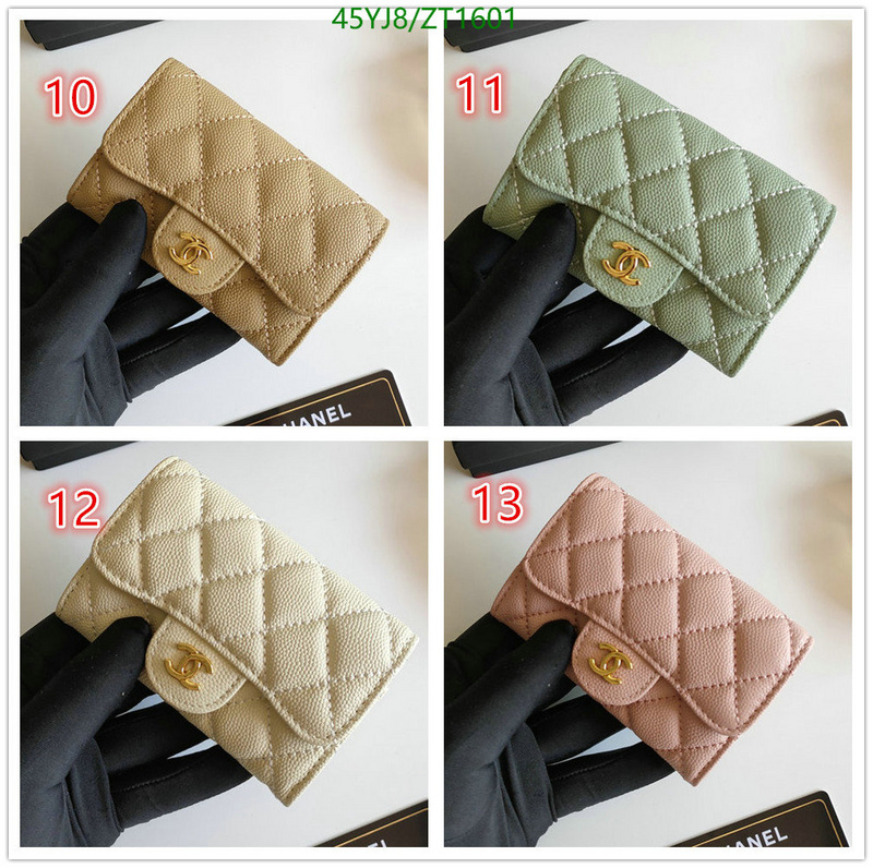 Chanel-Wallet(4A) Code: ZT1601 $: 45USD