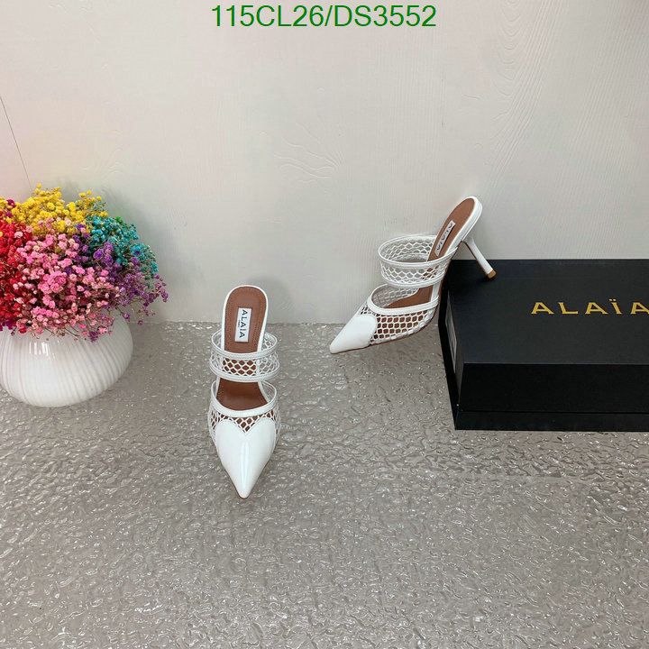 ALAIA-Women Shoes Code: DS3552 $: 115USD