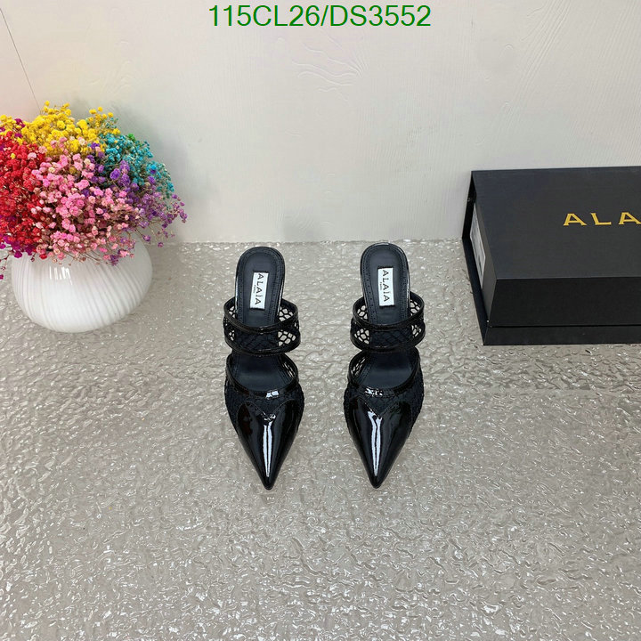 ALAIA-Women Shoes Code: DS3552 $: 115USD